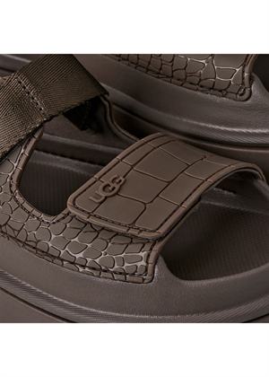 W Goldenglow embossed sandal Dense Smoke UGG 